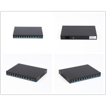 Interrupteur Ethernet de 8 ports 1000Mbps alimentés par PoE